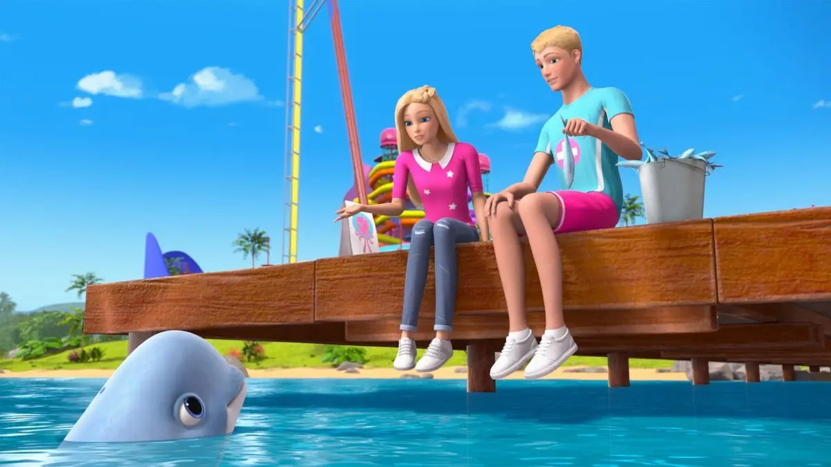 Barbie Dreamhouse Adventures S03E08 Barbie Roberts, sirène sous couverture