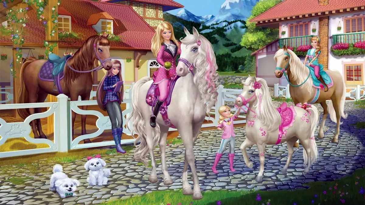 Barbie et ses soeurs au club hippique