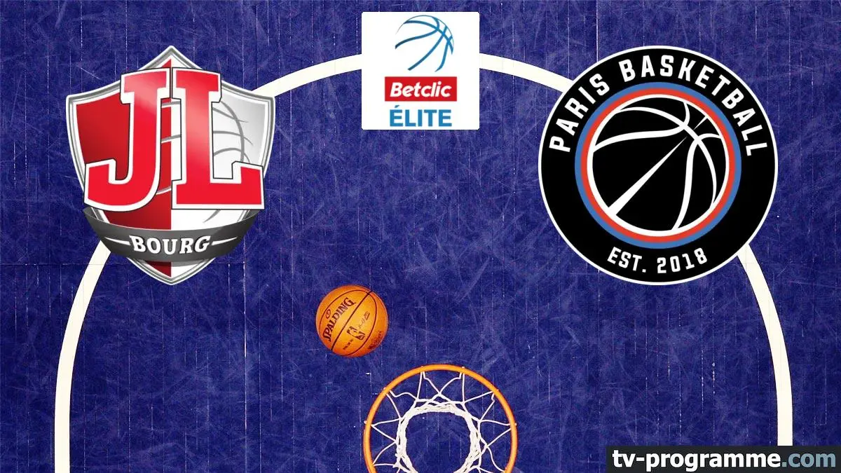 Bourg-en-Bresse / Paris Basketball Basket-ball Betclic Elite 2024-2025