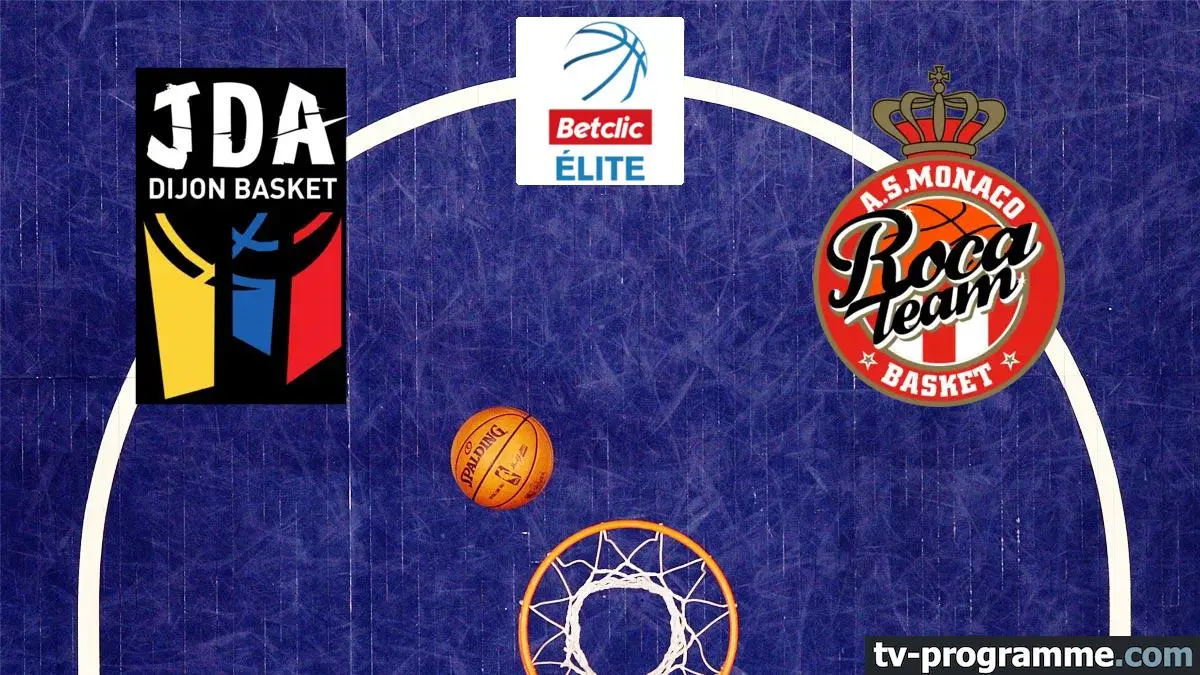 Dijon / Monaco Basket-ball Betclic Elite 2024-2025