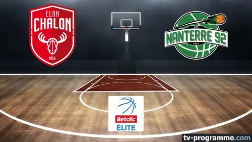 Chalon / Nanterre Basket-ball Betclic Elite 2024-2025