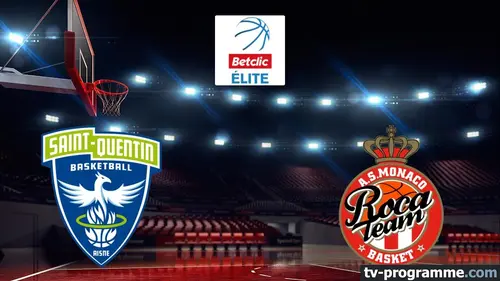 Saint-Quentin / Monaco Basket-ball Betclic Elite 2024-2025