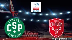 Limoges / Chalon  Basket-ball Betclic Elite 2024-2025