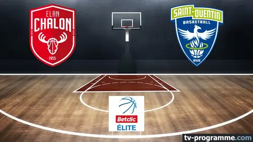 Chalon / Saint-Quentin Basket-ball Betclic Elite 2024-2025