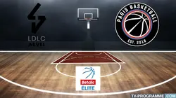 Sur L'Equipe à 19h03 : Lyon-Villeurbanne / Paris Basketball