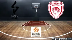 Sur L'Equipe à 20h40 : Lyon-Villeurbanne / Olympiakos