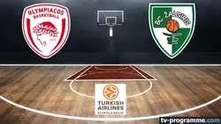 Olympiakos / Zalgiris Kaunas  Basket-ball Euroligue masculine 2024-2025