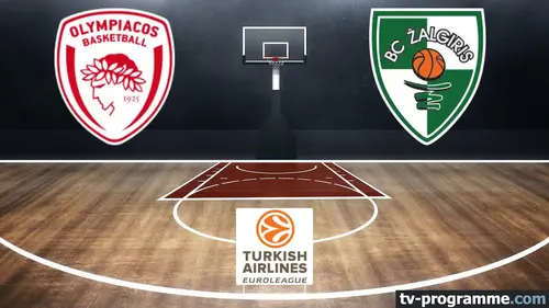 Olympiakos / Zalgiris Kaunas Basket-ball Euroligue masculine 2024-2025