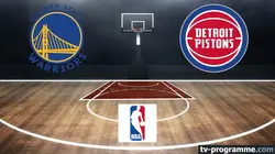 Golden State Warriors / Detroit Pistons Basket-ball NBA 2024-2025