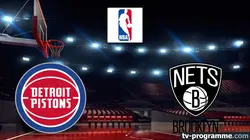 Detroit Pistons / Brooklyn Nets  Basket-ball NBA 2025-2026