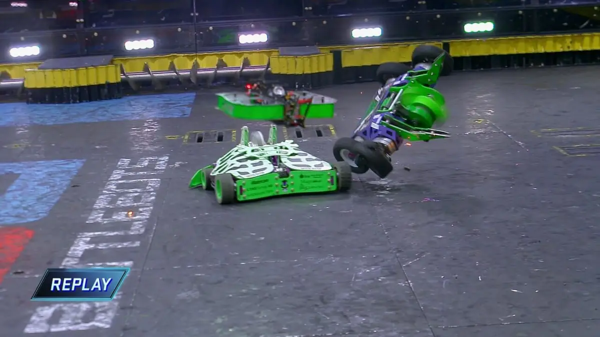 Battlebots : le choc des robots S04E01