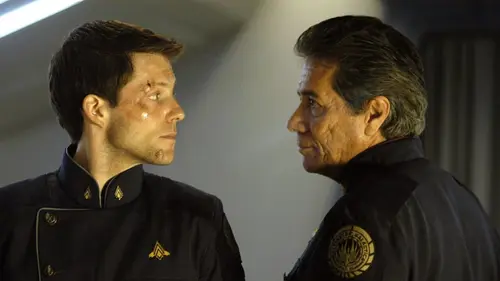 Battlestar Galactica S01E04 Confession