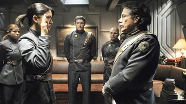 Battlestar Galactica S04E12 La motion de Zarek