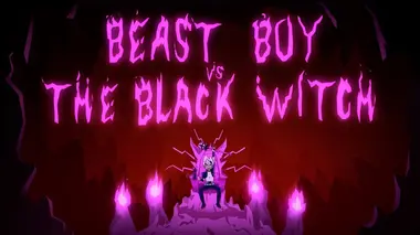 Changelin contre la Sorcière Noire et le chat noir