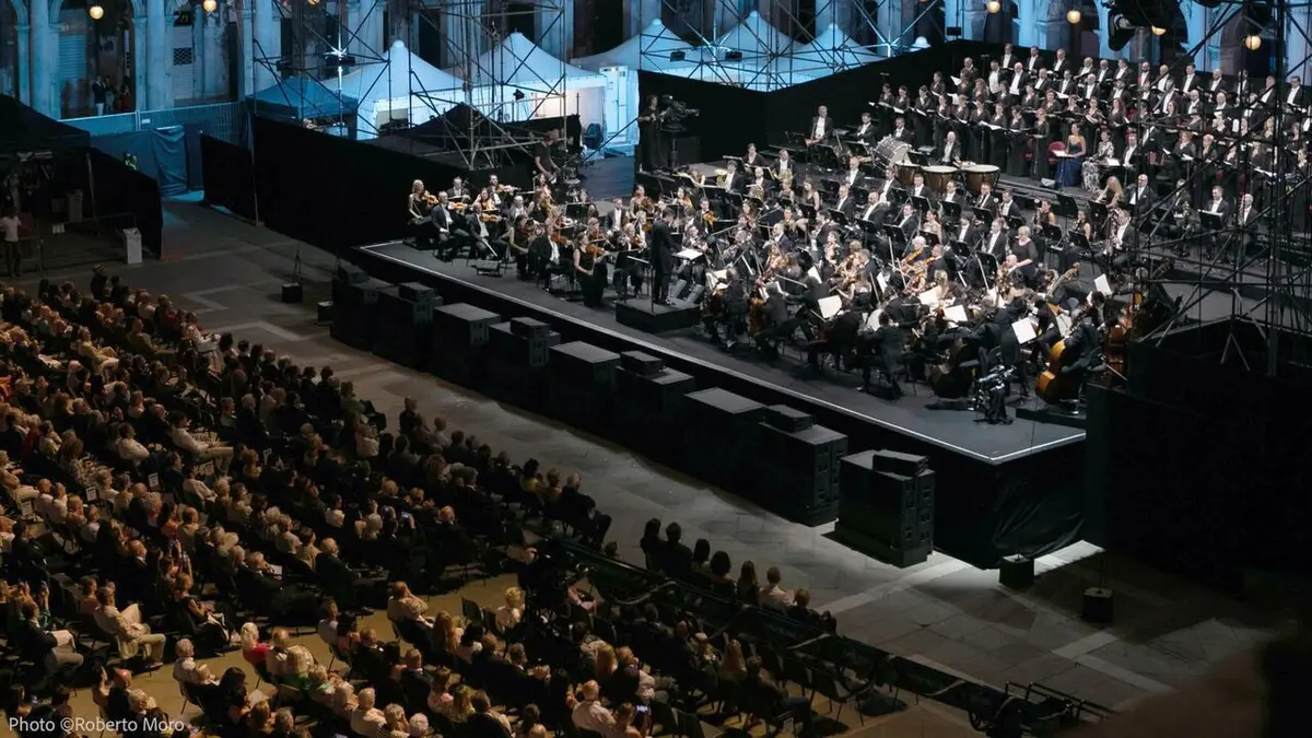 Beethoven : Symphonie n° 9, Place Saint-Marc, Venise
