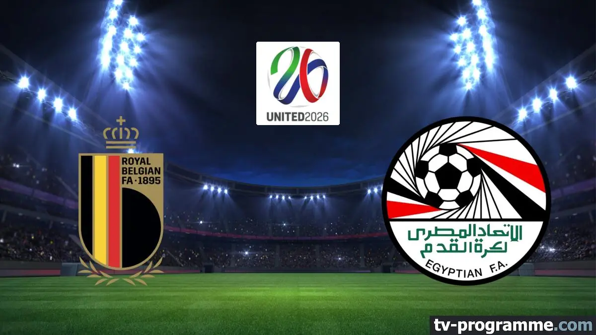 Belgique / Egypte Football Coupe du monde 2026