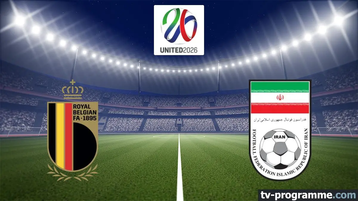 Visuel de Belgique / Iran - Football Coupe du monde 2026