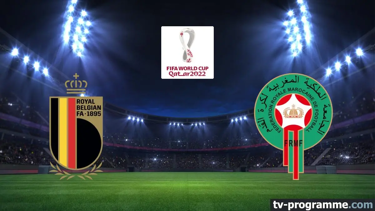 Belgique / Maroc Football Coupe du monde 2022
