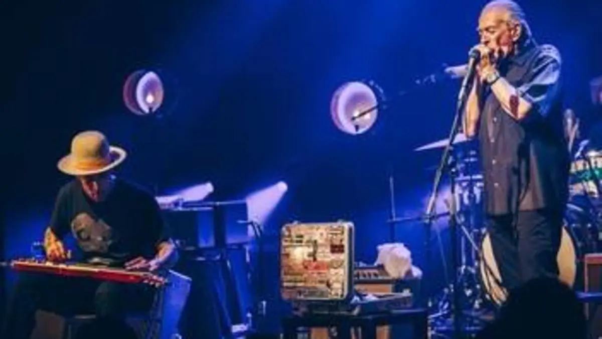 Ben Harper et Charlie Musselwhite en concert à La Cigale