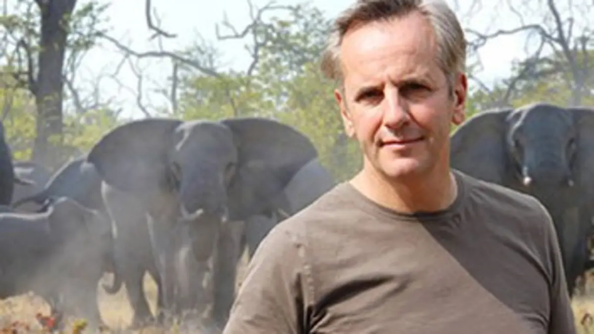 Bernard de La Villardière et les grands animaux sauvages
