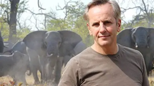 Bernard de La Villardière et les grands animaux sauvages