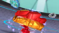 Beyblade Burst S05E23 Hyuga et Lain contre Hikaru et Aiger !