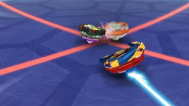 Beyblade Burst S05E03 La persévérance : une Frappe Colossale !
