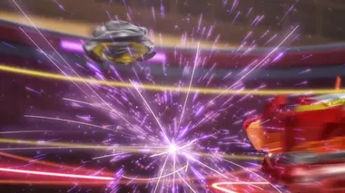 Beyblade Burst S06E10 Collision frontale! Bel vontre Rashad!