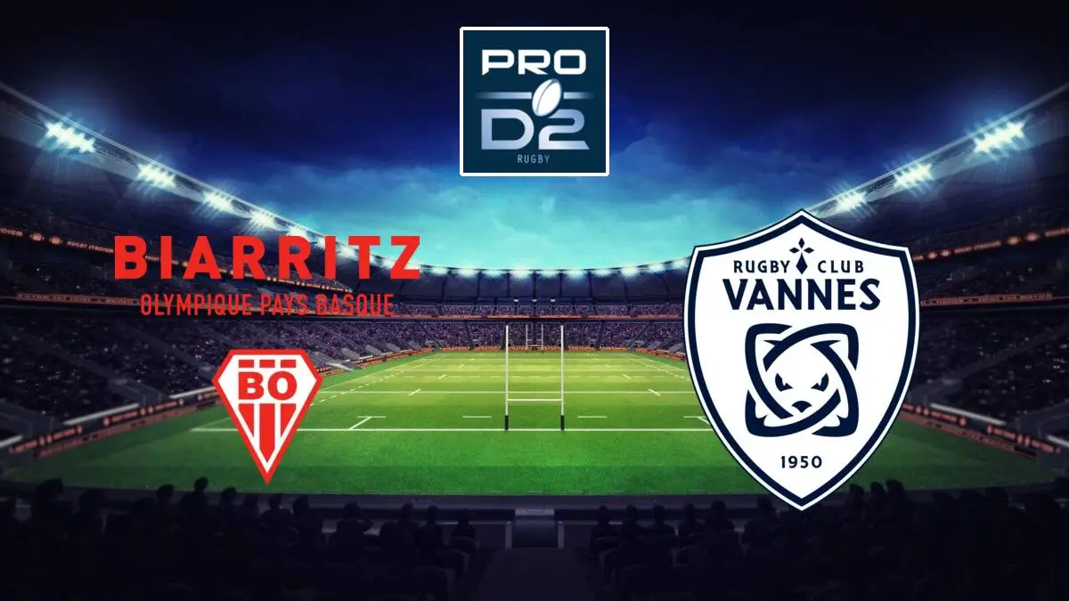 Biarritz / Vannes Rugby Pro D2 2023/2024