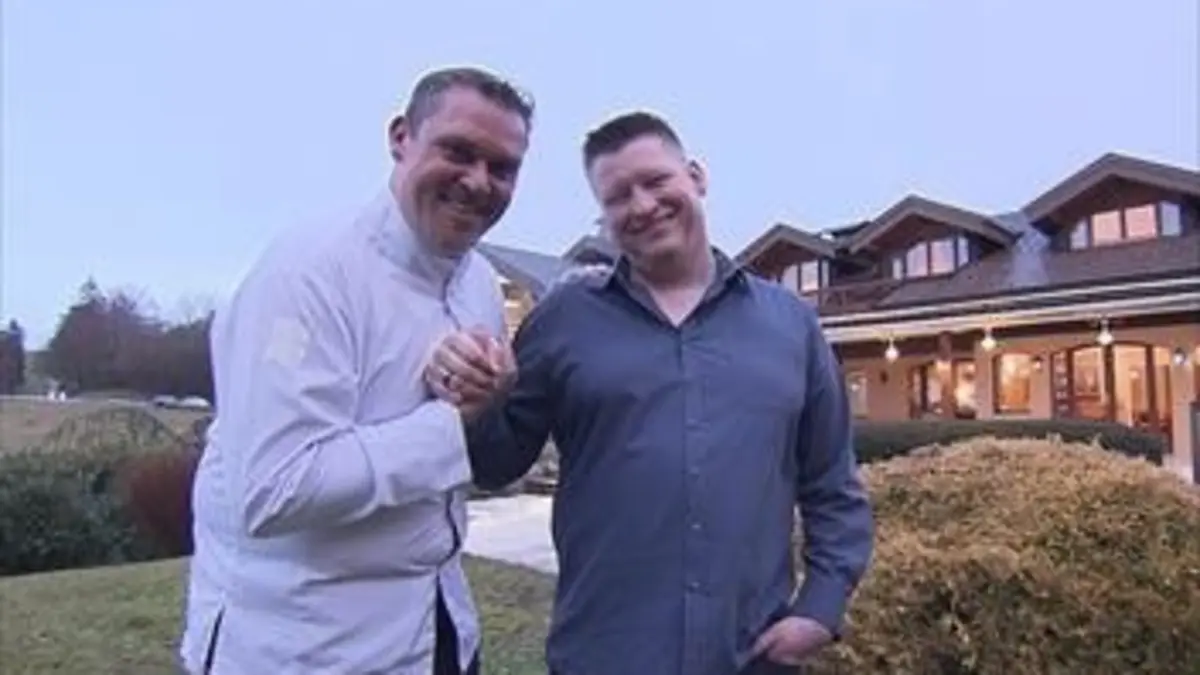 Bienvenue à la montagne Olivier et Christophe