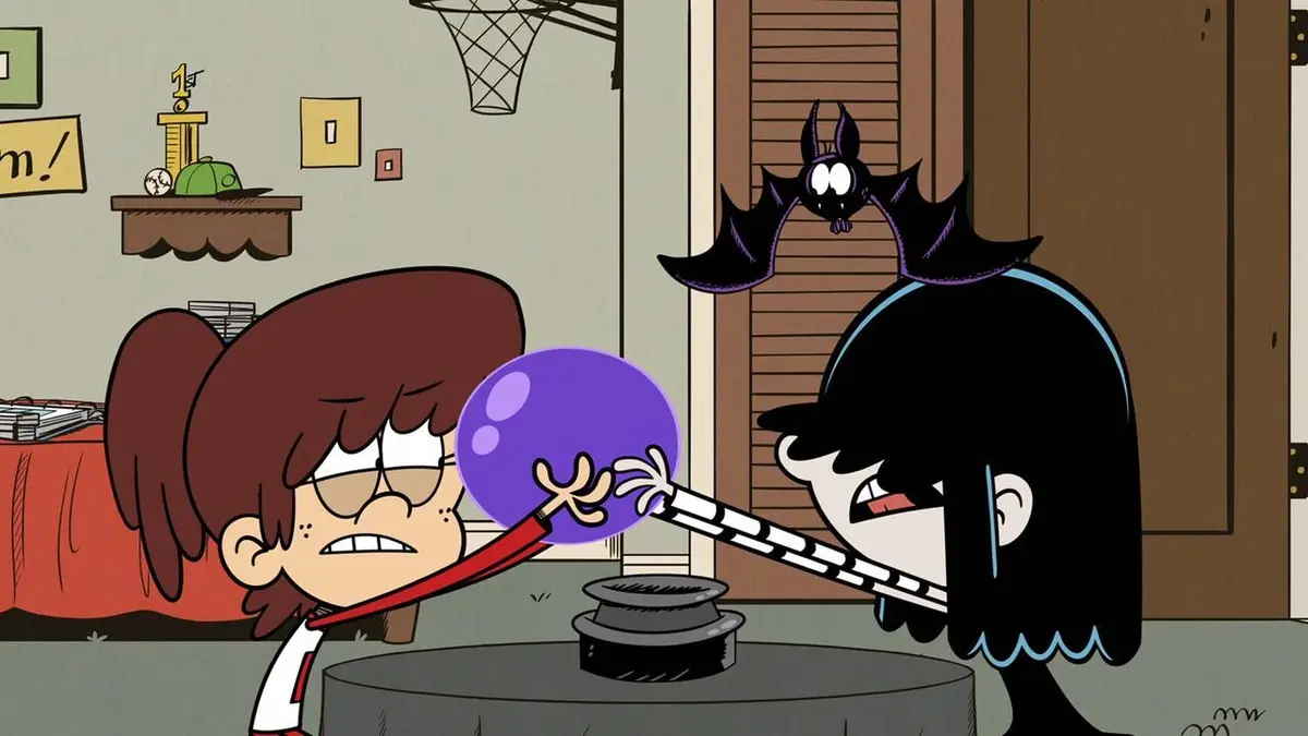 Bienvenue chez les Loud S09E03 La boule de cristal / Le jeu le plus réaliste
