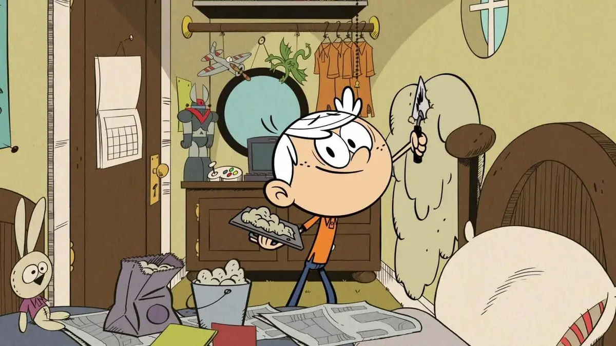Bienvenue chez les Loud S03E13 Qui perd gagne au change / Lincoln fait feu de tout bois