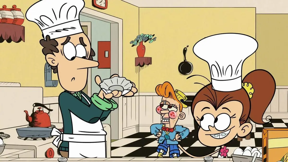 Bienvenue chez les Loud S04E23 Le Grand Prix de Kart / Cuisine en famille