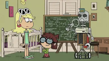 Bienvenue chez les Loud S06E18 Perdue dans l'espace / Chic et toc
