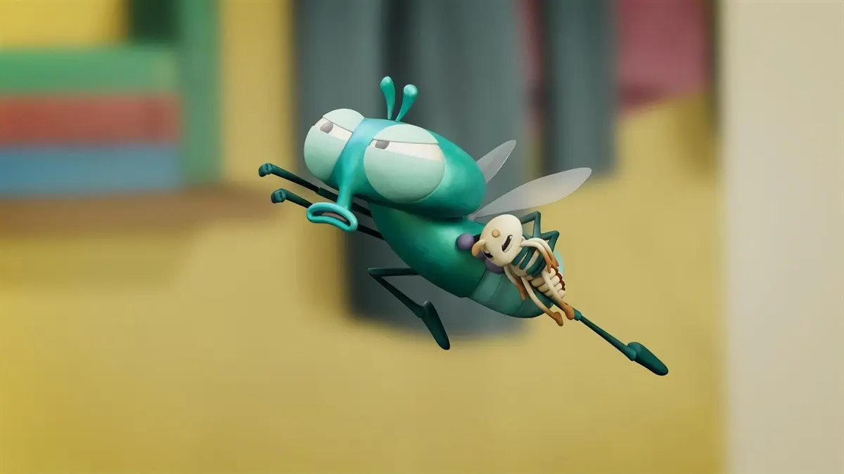 Bienvenue chez les mouches S01E28 Le pou perdu