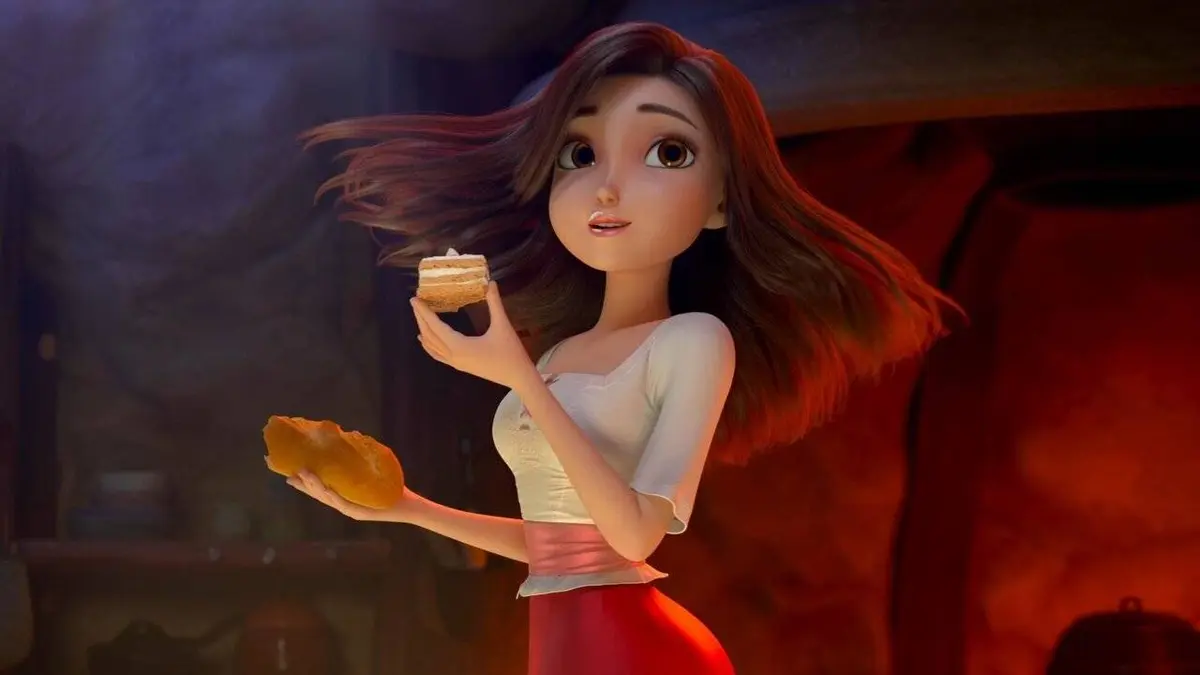 Blanche Neige, les souliers rouges et les 7 nains