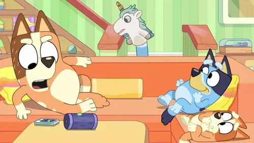 Bluey Minisodes S01E09 Le téléphone