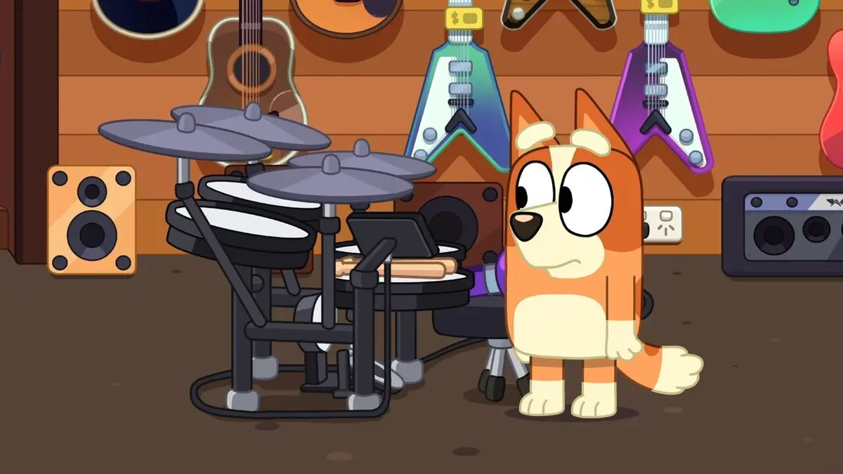 Bluey Minisodes S01E12 La batterie