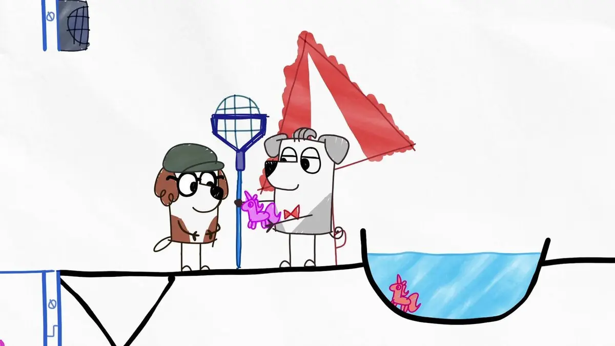 Bluey Minisodes S01E19 Les majordomes