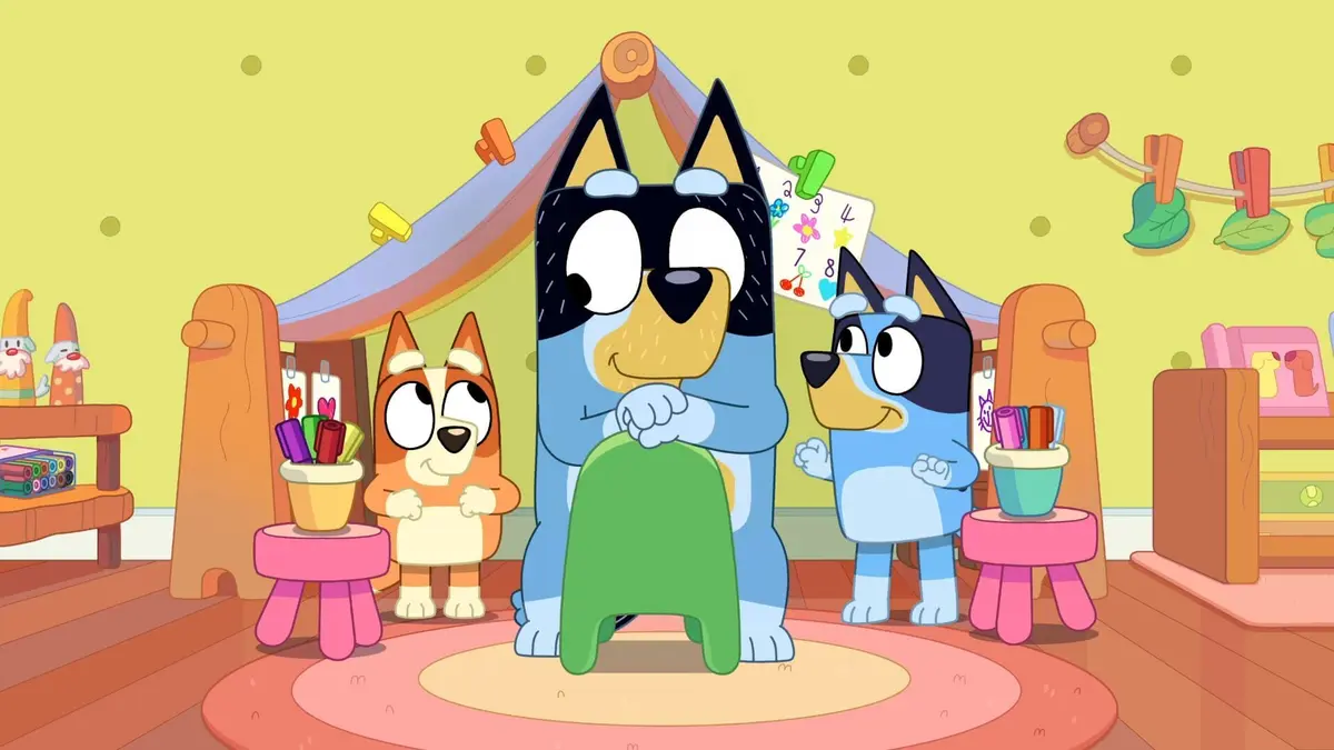 Bluey Minisodes S01E08 Le salon de tatouage