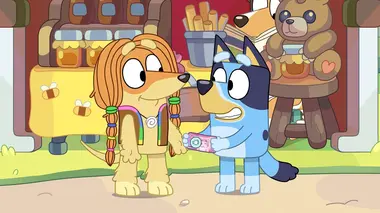 Bluey S01E20 Le marché