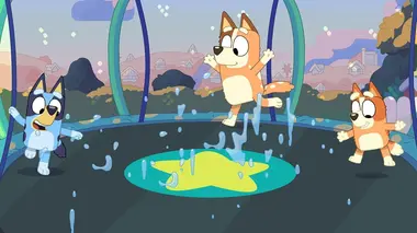 Bluey S01E33 Le trampoline