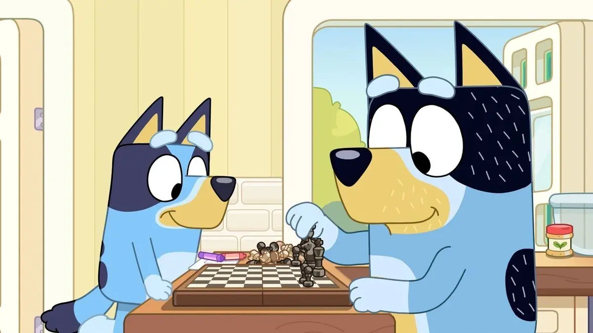 Visuel de Bluey S01E42 Cache-cache