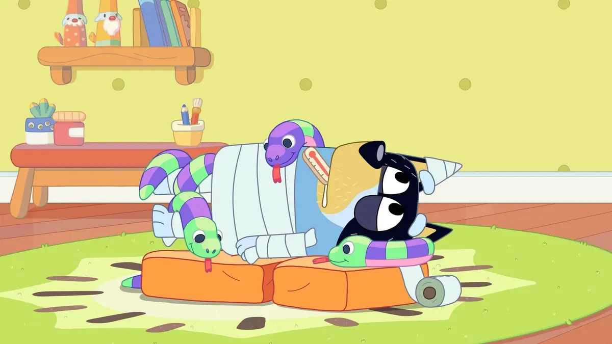 Visuel de Bluey S01E42 Cache-cache