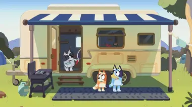 Bluey S01E43 Camping