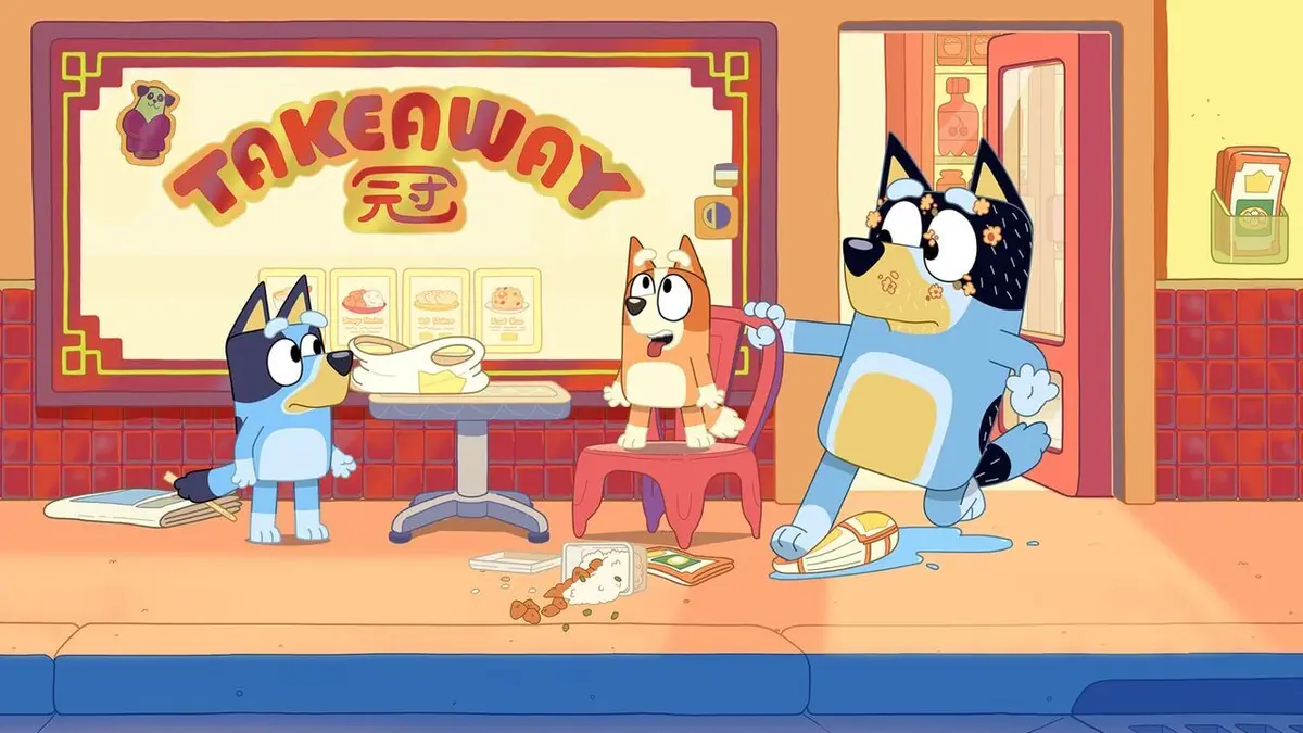 Visuel de Bluey S02E01 Le jeu du mode danse