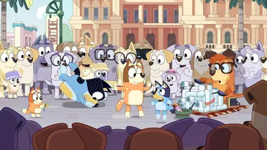 Bluey S02E01 Le jeu du mode danse