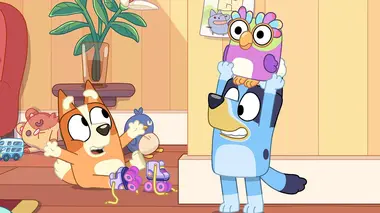 Bluey S02E12 Le gecko collant