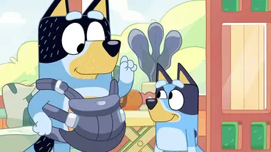 Bluey S02E13 Papa bébé