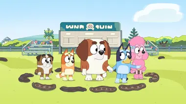 Bluey S02E32 Le jeu du fast food